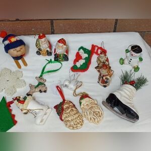 Vintage Christmas Ornament Bundle